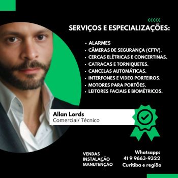 Cmeras de segurana eletrnica (vendas, instalao e manuteno). Eletrnicos e celulares