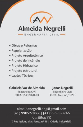 Almeida negrelli engenharia civil. Guia de empresas e servios