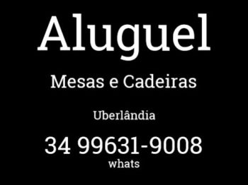 Aluguel mesas cadeiras . Guia de empresas e servios