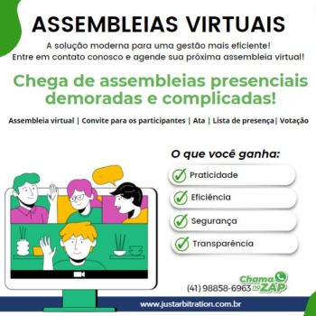 Assembleias virtuais. Guia de empresas e servios
