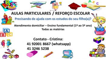 Aulas particulares / reforo escolar. Guia de empresas e servios