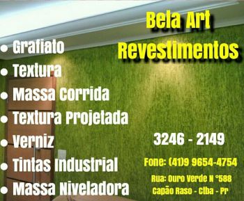 Bela art revestimentos. Guia de empresas e servios