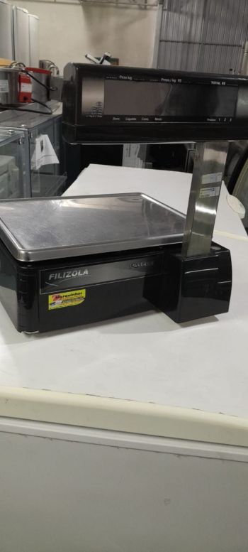 Balan�a comercial filizola, modelo platina 15. usada  com garantia r$3.150,00. Guia de empresas e servi�os