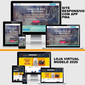 Criao de sites, marketplace e aplicativos pwa. Guia de empresas e servios