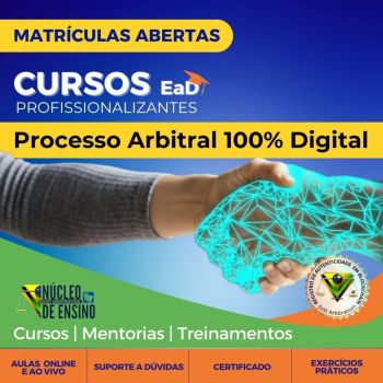 Curso de processo arbitral 100% digital. Guia de empresas e servios