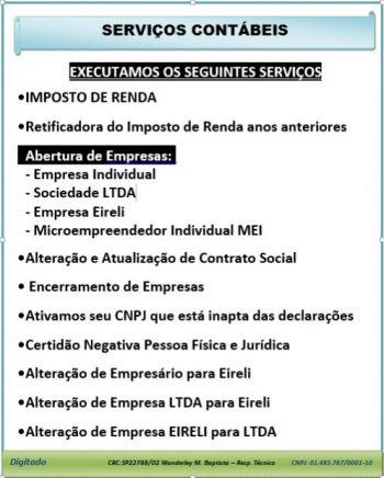 Fiana real contabilidade. Guia de empresas e servios