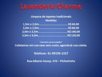 Lavanderia charme . Guia de empresas e servios