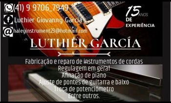 Luthier e afinador de pianos. Guia de empresas e servios