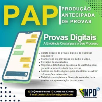 Ncleo de provas digitais. Guia de empresas e servios