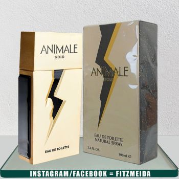 Animale gold for men 100ml. Moda e beleza