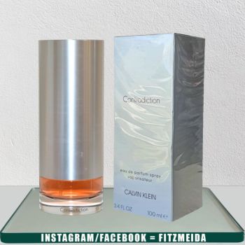 Calvin klein contradiction feminino edp100m. Moda e beleza
