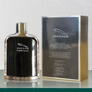 Perfume jaguar classic black for men-masculino 100ml. Moda e beleza