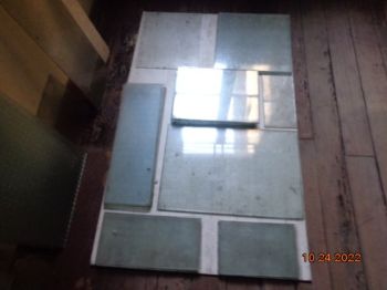 Balco desmontado, vidros temperados, vrios tamanhos, de balces para lojas. Para a sua casa