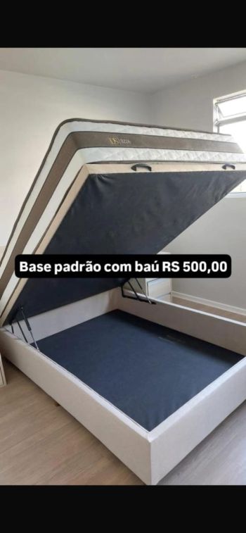Fabricamos bases box todas as medidas . Para a sua casa