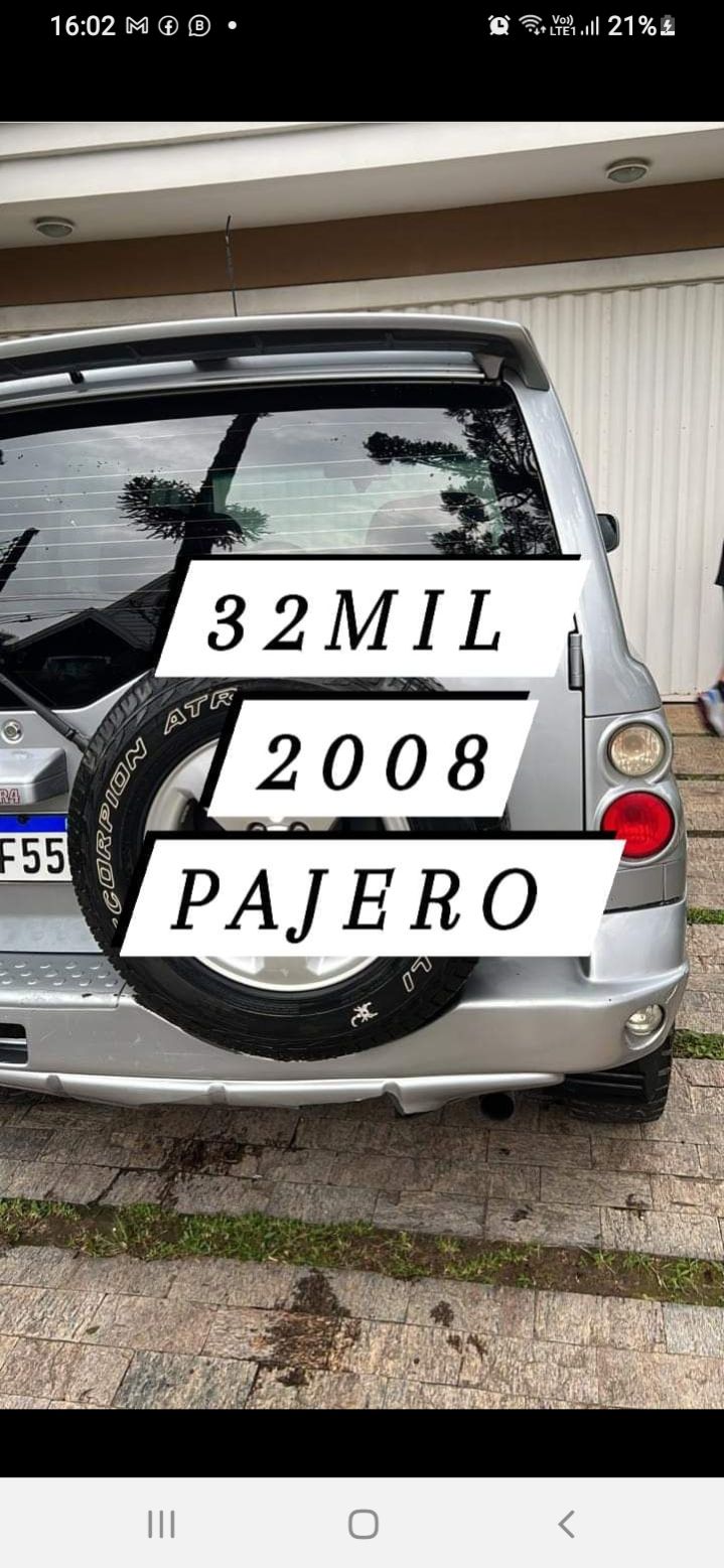 Peugeot 106 Mitsubishi pajero 4x4 TR4 FLEX 2.0 (2008)